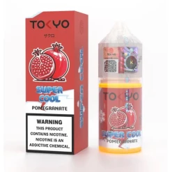 Premium TOKYO - Super Cool - Pomegranate - SALT - 30ML - High-quality vaping product available in Egypt