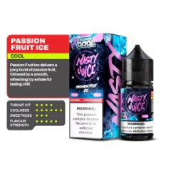 Premium NASTY - Super Cool - PASSIONFRUIT ICE - SALT - 30ML - High-quality vaping product available in Egypt