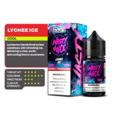 Premium NASTY - Super Cool - LYCHEE ICE - SALT - 30ML - High-quality vaping product available in Egypt