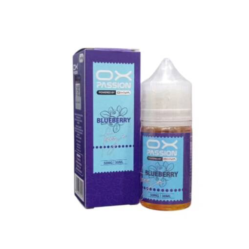 Premium OXPASSION - FREEZE - BLUEBERRY -SALT - 30ML - High-quality vaping product available in Egypt