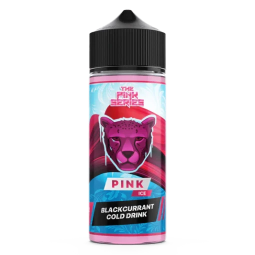 Premium pink ice - the panther series - mtl - 100ml - high-quality vaping product available in egypt