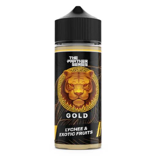 GOLD - سلسلة النمر - MTL - 100 مل 1 Premium GOLD - THE PANTHER SERIES - MTL - 100ML - High-quality vaping product available in Egypt