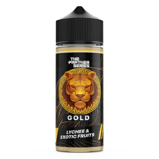 Premium gold - the panther series - mtl - 100ml - high-quality vaping product available in egypt