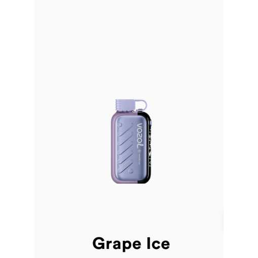 Vozol  disposable gear 50000 puff - grape ice - ( rechargeable )