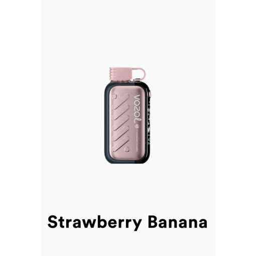 Vozol  disposable gear 50000 puff - strawberry banana - ( rechargeable )