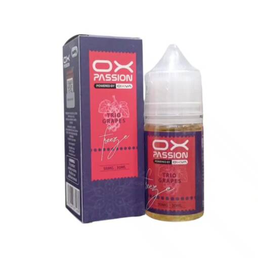 OXPASSION - FREEZE - TRIO GRAPES -SALT - 30ML