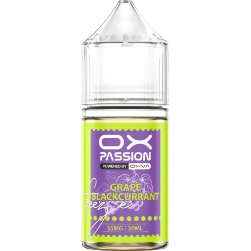 Oxpassion - freeze - grape blackcurrant -salt - 30ml