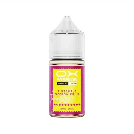 Oxpassion - freeze - pineapple passionfruit -salt - 30ml