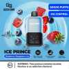 GEEK BAR ICE PRINCE - BLUEBERRY RASPBERRY ICE - 50000 PUFFS - ( RECHARGEABLE )