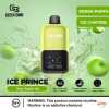 GEEK BAR ICE PRINCE - SOUR APPLE ICE - 50000 PUFFS - ( RECHARGEABLE )