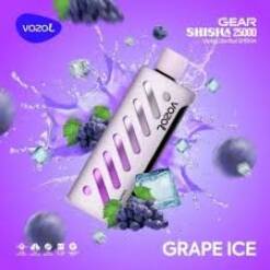 Vozol Gear Shisha 25000 Puff - GRAPE ICE - ( RECHARGEABLE )