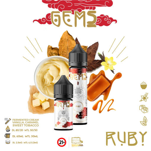 GEMS - روبي - MTL - 30 مل