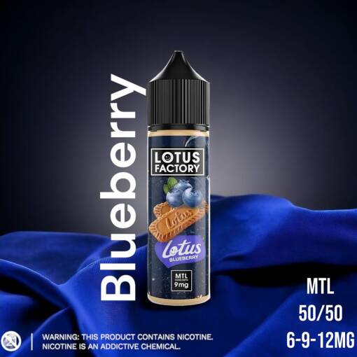 Lotus Factory - Blueberry Lotus - MTL - 60ML