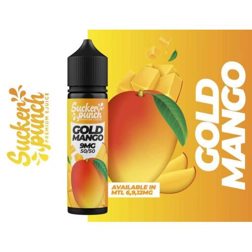 Sucker Punch - Gold Mango - MTL - 60ML
