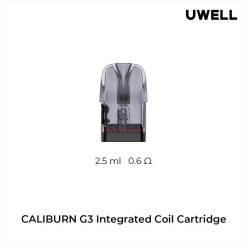 Uwell Caliburn G3 0.6 Mesh Pod Cartridge (1pcs)