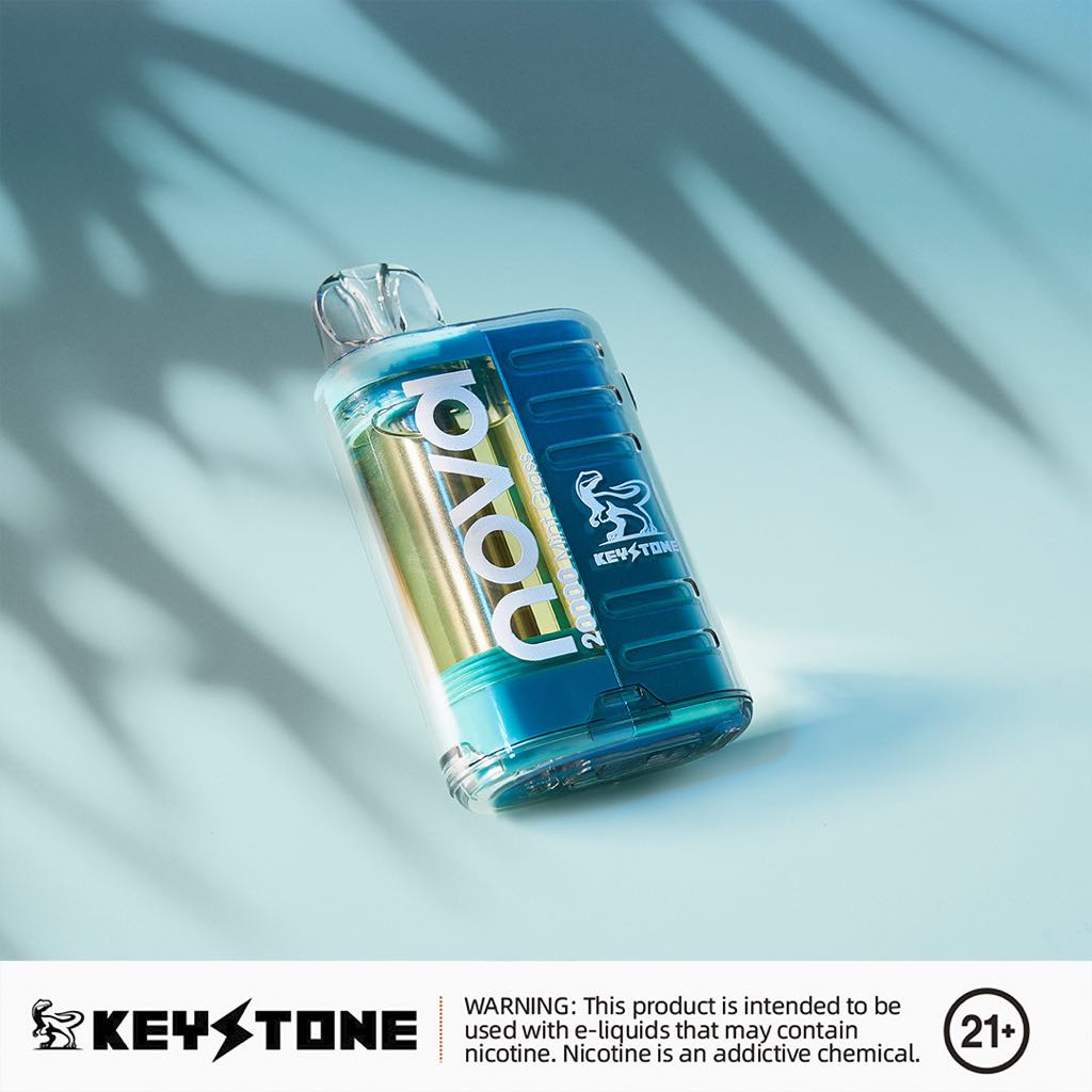 Nova Disposable 20000 puffs - MINT GRASS - ( RECHARGEABLE ) 30 MG 1 Nova Disposable 20000 puffs - MINT GRASS - ( RECHARGEABLE ) 30 MG