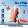 ELFBAR ICE KING 30000 puff - Watermelon Ice - ( RECHARGEABLE )