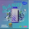 Vozol للاستخدام مرة واحدة (إصدار خاص) 25000 سحبة - Blueberry Storm - (قابلة لإعادة التوصيل)