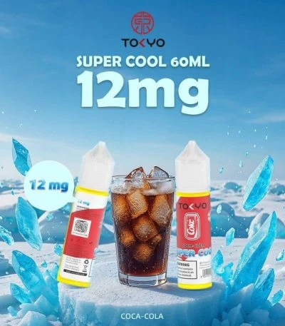 TOKYO سوبر كول - كوكاكولا - MTL - 60 مل 1 TOKYO سوبر كول - كوكاكولا - MTL - 60 مل