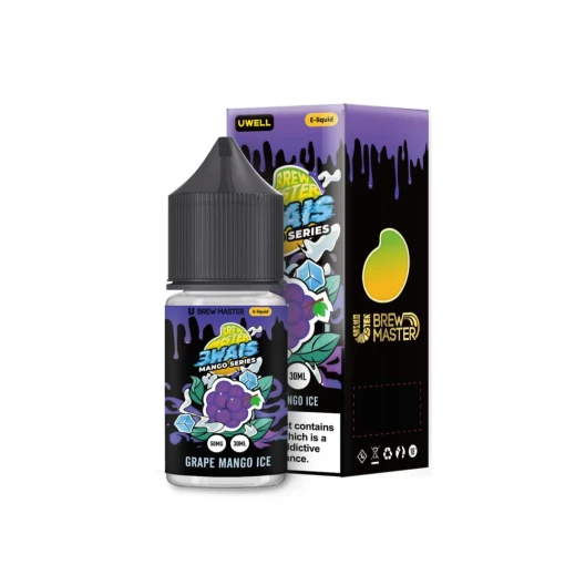 UWELL - سلسلة 3WEIS - GRAPE MANGO ICE - SALT - 30ML