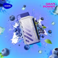 Vozol Gear Power 20000 puff - BLUE RAZZ ICE - ( RECHARGEABLE )