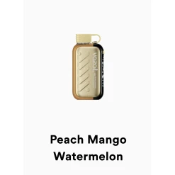 Vozol جهاز GEAR للاستخدام مرة واحدة 50000 سحبة - PEACH MANGO بطيخ - (قابل لإعادة التوصيل)