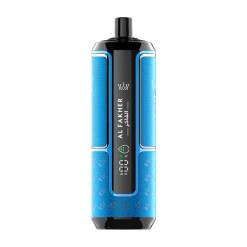 ALFAKHER CROWN BAR HyperMax Disposable 15000 Puff - DTL - ICE BLUE - (قابلة لإعادة التوصيل)