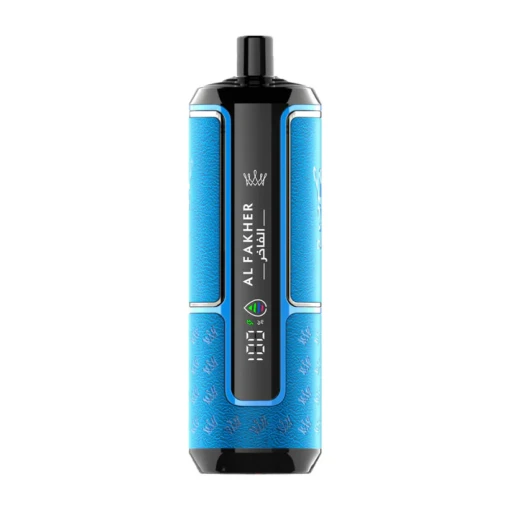 ALFAKHER CROWN BAR HyperMax Disposable 15000 puff - DTL - ICE BLUE - ( RECHAGEABLE )