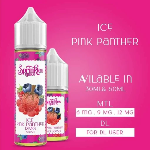 Sprinkles - Ice Pink Panther - MTL - 60ML