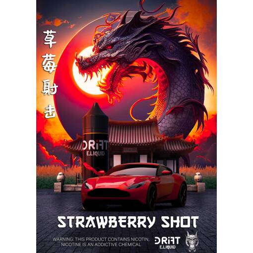 Drift - SHOT STRAWBERRY - DL - 60ML