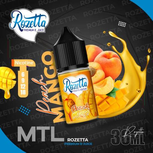 Rozetta - Peach Mango - MTL - 30ML