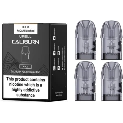 UWELL CALIBURN A3 0.8 ohm Replacement Cartridges (1 PCS)