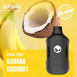Waka Smash Disposable 15000 puff - Banana coconut - ( RECHARGEABLE )