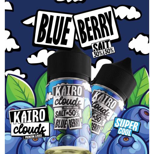 Kairo clouds -  Blue berry - SALT - 30ML