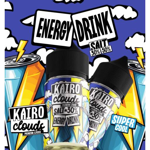 Kairo clouds -  Energy drink - SALT - 30ML