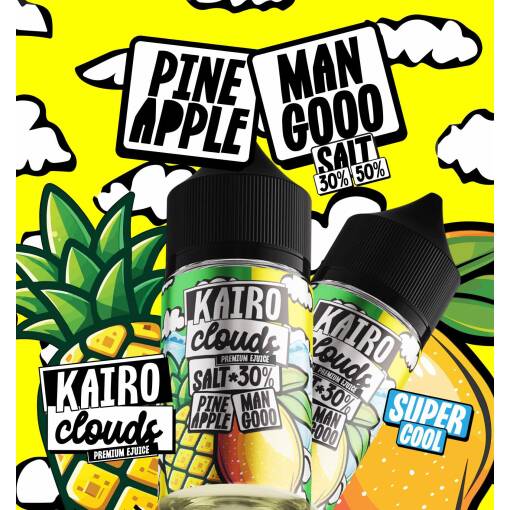 Kairo clouds -  Pineapple mango - SALT - 30ML