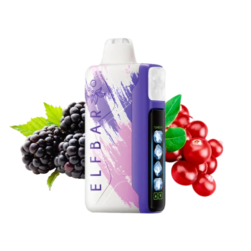 ELFBAR ICE KING 30000 سحبة - طعم التوت المشكل - (قابلة لإعادة التوصيل)