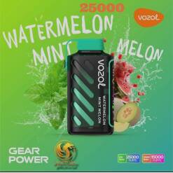 Vozol Disposable (Speical Edition) 25000 puff - Watermelon melon mint - ( RECHARGEABLE )