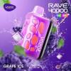 Vozol  Disposable Rave 40000 puff - Grape Ice - ( RECHARGEABLE )