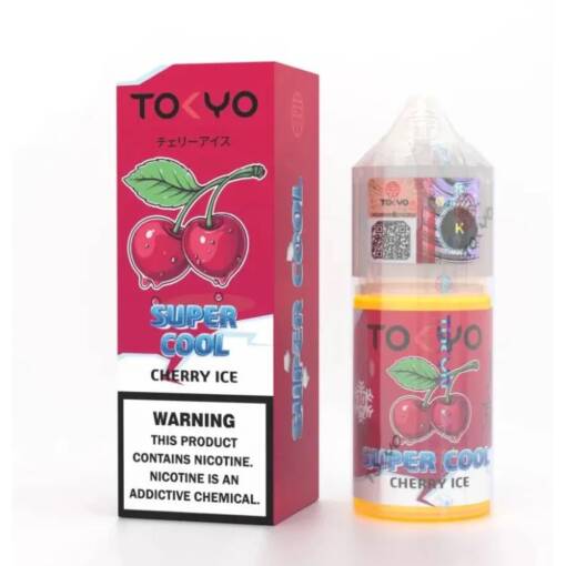 TOKYO - سوبر كول - آيس الكرز - ملح - 30 مل 1 TOKYO - سوبر كول - آيس الكرز - ملح - 30 مل