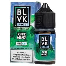 BLVK - نعناع نقي - ملح - 30 مل 1 BLVK - نعناع نقي - ملح - 30 مل