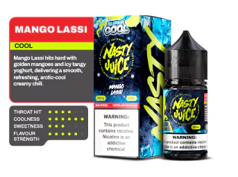 NASTY - سوبر كول - MANGO لاسي - ملح - 30 مل 1 NASTY - سوبر كول - MANGO لاسي - ملح - 30 مل