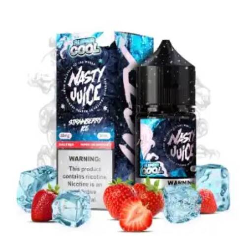 NASTY - Super Cool - STRAWBERRY ICE - SALT - 30ML