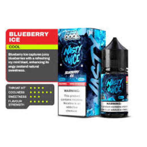 NASTY - Super Cool - BLUEBERRY ICE - SALT - 30ML