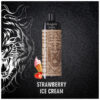 MOSMO Disposable 5000 Puff - DTL - STRAWBERYY ICE CREAM - ( RECHAGEABLE )