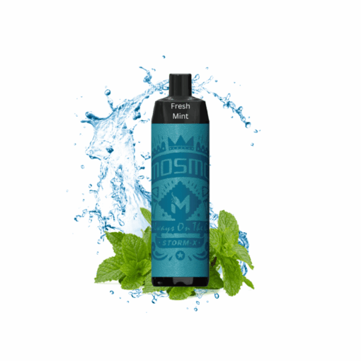 MOSMO Disposable 5000 Puff - DTL - COOL MINT - (قابلة لإعادة التوصيل)