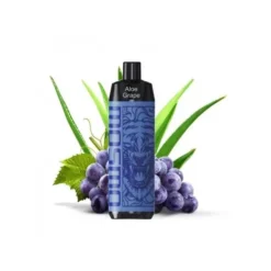 MOSMO Disposable 5000 Puff - DTL - ALOE GRAPE - (قابلة لإعادة التوصيل)