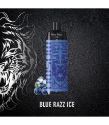 MOSMO Disposable 5000 Puff - DTL - BLUE RAZZ ICE - (قابلة لإعادة التوصيل)