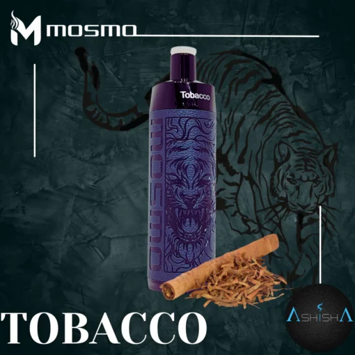 MOSMO Disposable 5000 Puff - DTL - TOBACQUE - ( RECHAGEABLE )