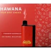 HAWANA PATRONE BAR Disposable 6500 puff - STRAWBERRY WATERMELON  - ( RECHARGEABLE ) 50 MG